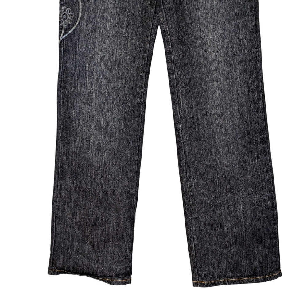 Bogari Jeans Womens Size 6 Dark Wash Vintage Western Y2K Revival Boho Hippie - Picture 5 of 9
